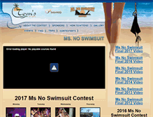 Tablet Screenshot of noswimsuit.com